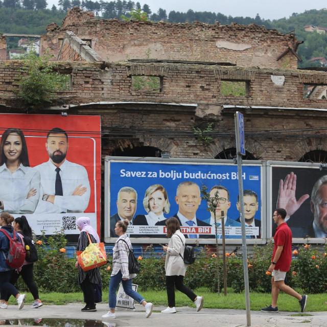 &lt;p&gt;Plakati kandidata na izborima u Sarajevu&lt;/p&gt;