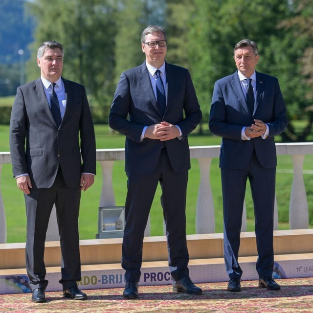 &lt;p&gt;Zoran Milanović, Aleksandar Vučić, Borut Pahor&lt;/p&gt;