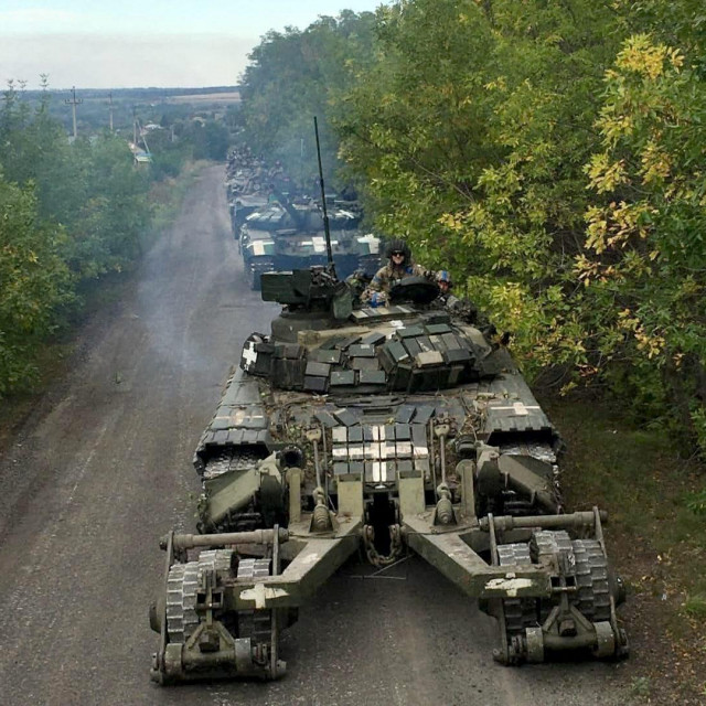 &lt;p&gt;Fotografija ukrajinskih snaga na nepoznatoj lokaciji tijekom protuofenzive koju je objavilo ukrajinsko Ministarstvo obrane&lt;/p&gt;