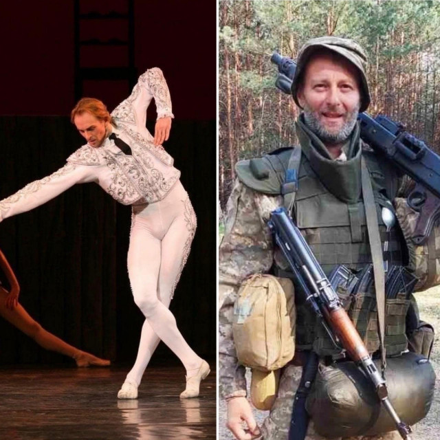 &lt;p&gt;Olekandr Šapovak, poginuli ukrajinski topnik i baletni plesac&lt;/p&gt;