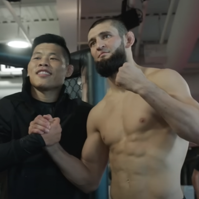 Li Jingliang i Khamzat Chimaev