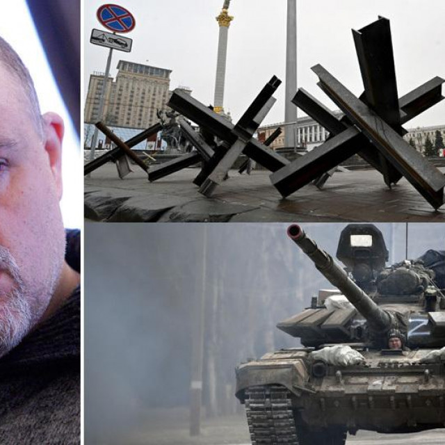 &lt;p&gt;Igor Tabak, ‘ježevi‘, tj. barikade za tenkove u Kijevu, ruski tenk u Ukrajini&lt;/p&gt;