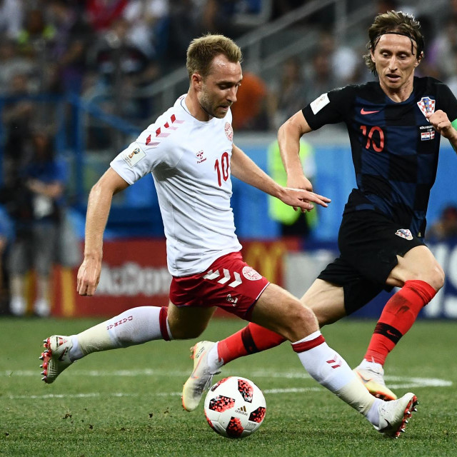&lt;p&gt;Luka Modrić protiv Christiana Eriksena u Rusiji 2018. U četvrtak novi okršaj...&lt;/p&gt;