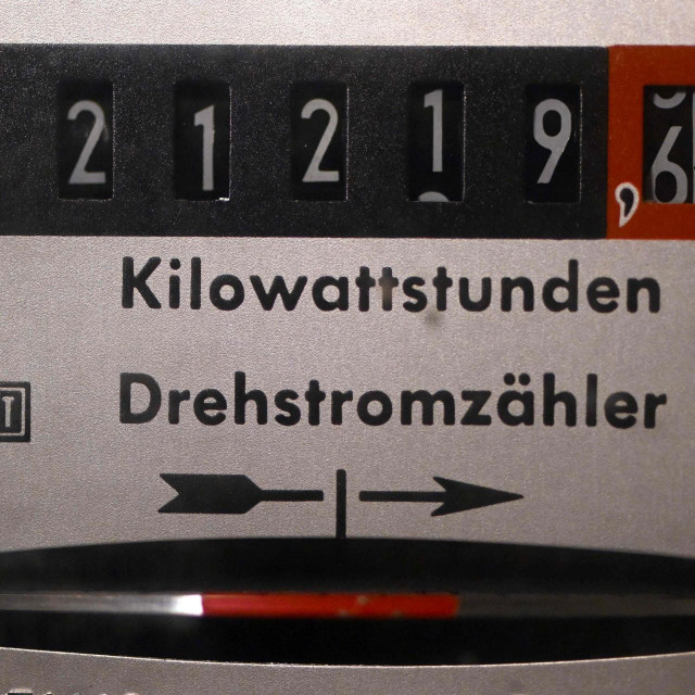 &lt;p&gt;(FILES) In this file illustration photo taken on April 4, 2022 in Dortmund, western Germany, shows the reading of an electricity meter displaying consumed kilowatt hours. - German inflation gathered pace again in August, official data published on August 30, 2022 showed, as the soaring price of energy heaped pressure on households. Consumer prices rose by 7.9 percent in the year to August, according to the federal statistics agency Destatis, having fallen to 7.5 percent in July. (Photo by Ina FASSBENDER/AFP)&lt;/p&gt;