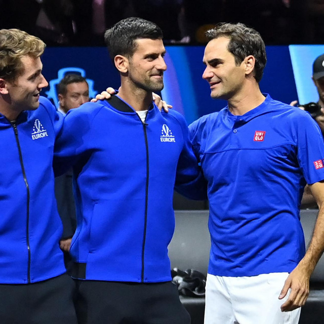 &lt;p&gt;Velika četvorka na Federerovu oproštaju&lt;/p&gt;