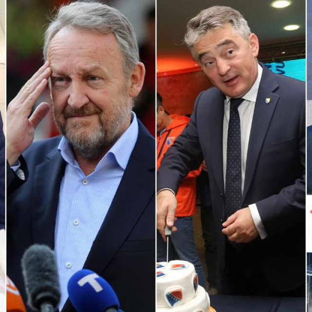 &lt;p&gt;Milorad Dodik, Bakir Izetbegović, Željko Komšić, Borjana Krišto&lt;/p&gt;