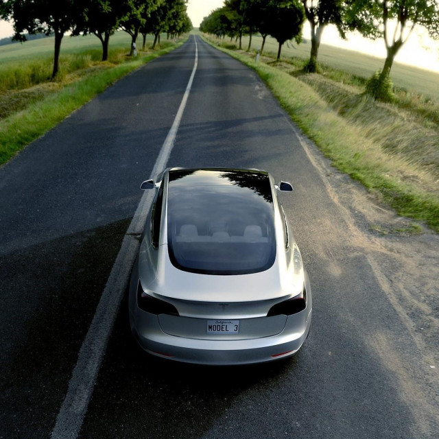 Tesla Model 3 (ilustracija)