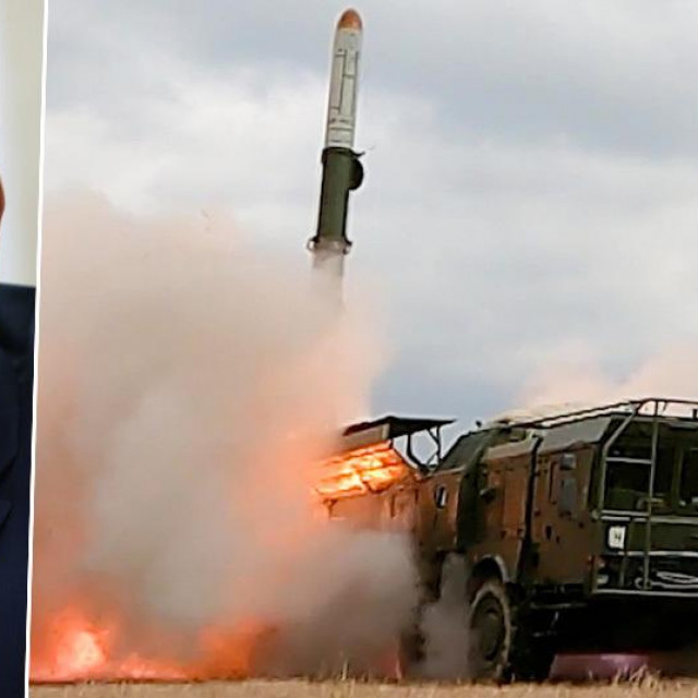 &lt;p&gt;Vladimir Putin i sustav Iskander koji može ispaliti balistički projektil kraćeg i srednjeg dometa s nuklearnom glavom&lt;/p&gt;