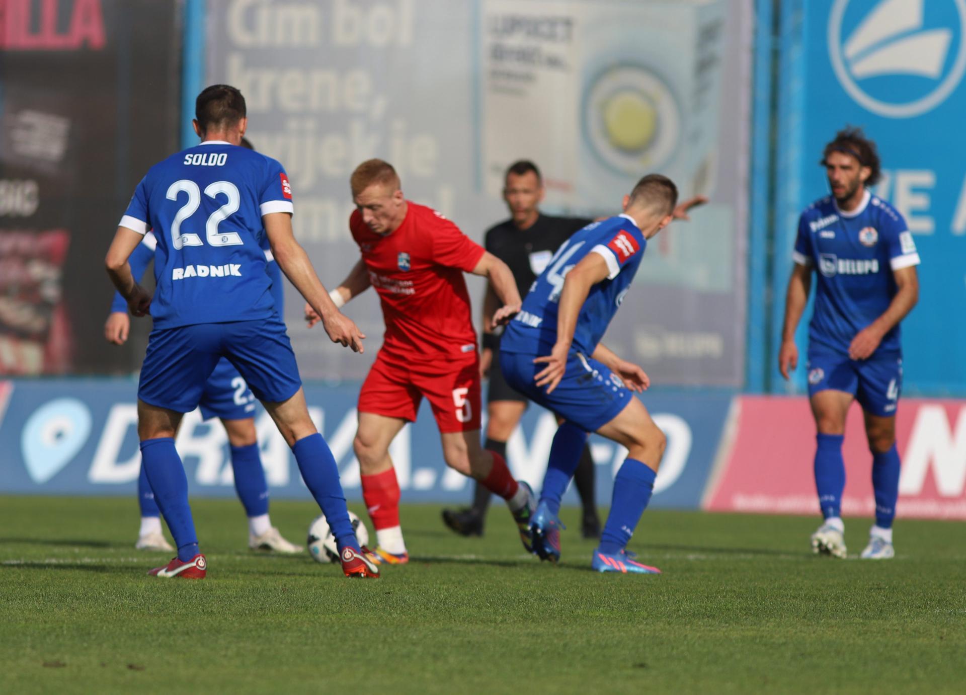 Rijeka potonula u Koprivnici - Slaven Belupo porazio 'bijele' 