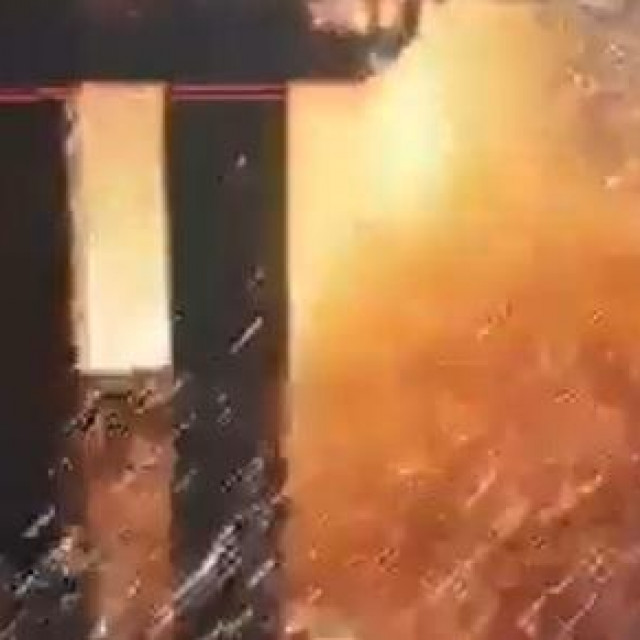 &lt;p&gt;Prizor eksplozije na Kerčkom mostu&lt;/p&gt;