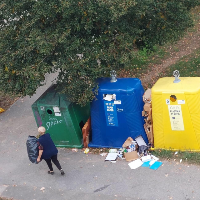 &lt;p&gt;Tko kontrolira smeće koje se odlaže u spremnike za plastiku i papir, pitaju se čitatelji iz Novog Zagreba&lt;/p&gt;