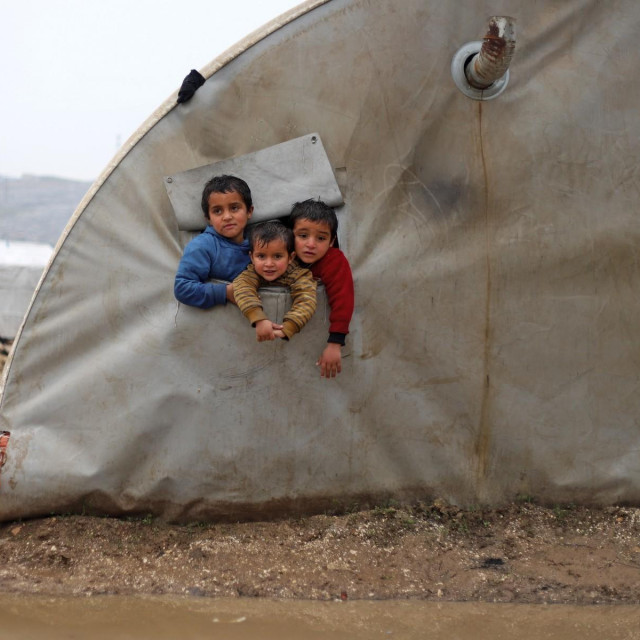 &lt;p&gt;Djeca iz Sirije snimljena početkom siječnja, al-Balea kamp&lt;/p&gt;