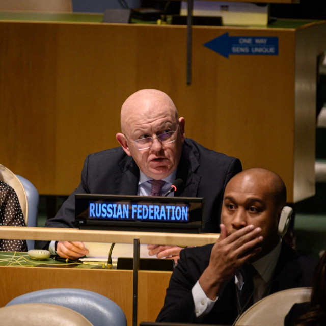 &lt;p&gt;Ruski veleposlanik pri UN-u Vasilij Nebenzia&lt;/p&gt;