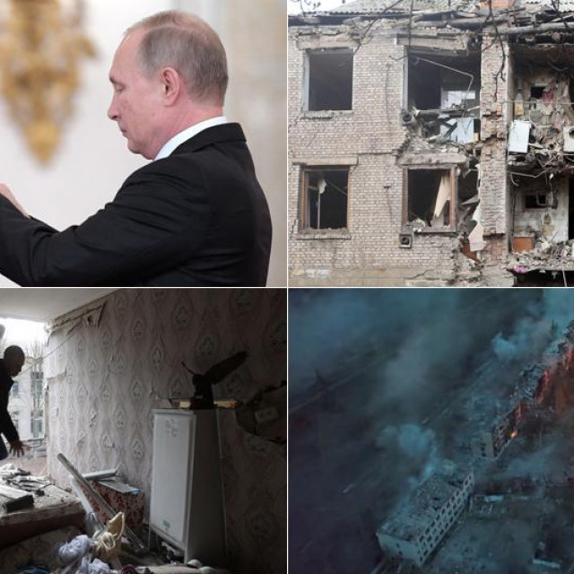 &lt;p&gt;Vladimir Putin odlikuje Sergeja Surovikina zbog njegovog doprinosa tijekom rata u Siriji; razrušeni dijelovi Bahmuta nakon ruskog napada&lt;/p&gt;
