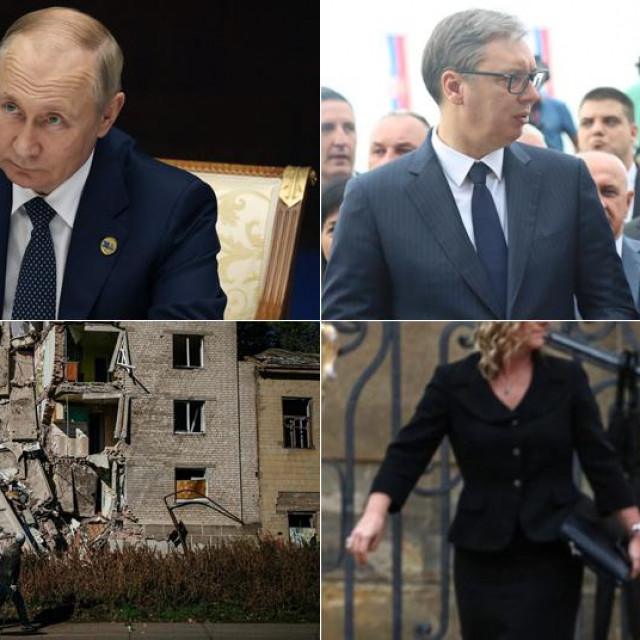 &lt;p&gt;Vladimir Putin; Aleksandar Vučić i Milorad Dodik; razaranje u Bahmutu; Maia Sandu&lt;/p&gt;