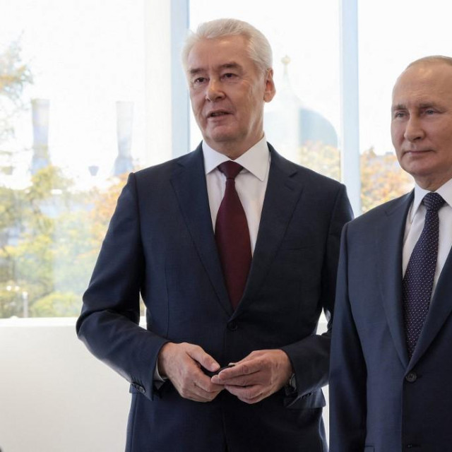 Sergej Sobjanjin i Vladimir Putin