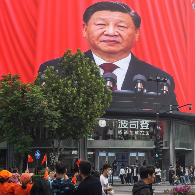 &lt;p&gt;Plakat kineskog predsjednika Xi Jinpinga prije Kongresa Kongresa Kineske Komunističke partije&lt;/p&gt;