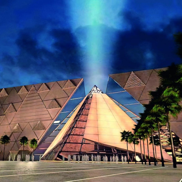 &lt;p&gt;Prijedlog arhitektonskog rješenja Velikog egipatskog muzeja&lt;/p&gt;