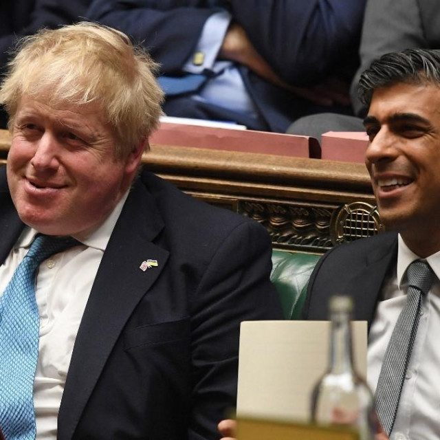 &lt;p&gt;Boris Johnson i Rishi Sunak&lt;/p&gt;