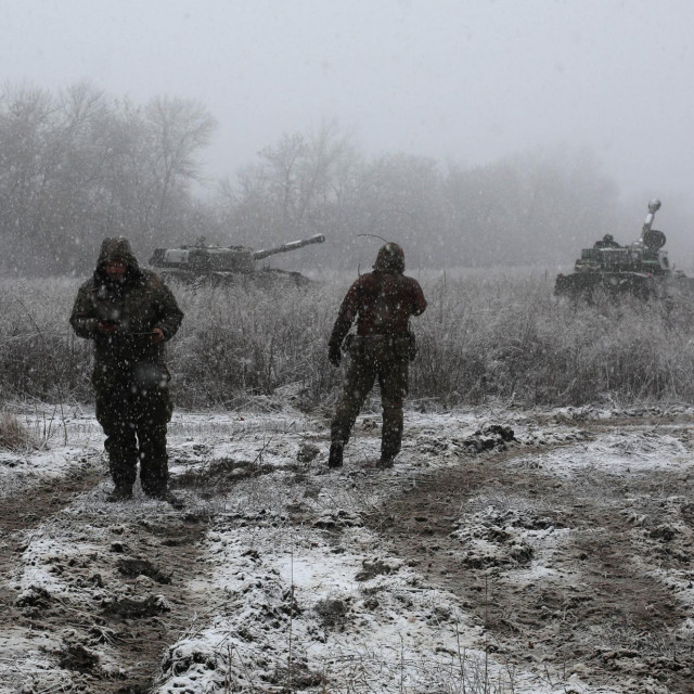 &lt;p&gt;Ukrajinski vojnici u Lugansku, 2. ožujka 2022.&lt;/p&gt;