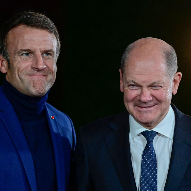 &lt;p&gt;Emmanuel Macron i Olaf Scholz &lt;/p&gt;