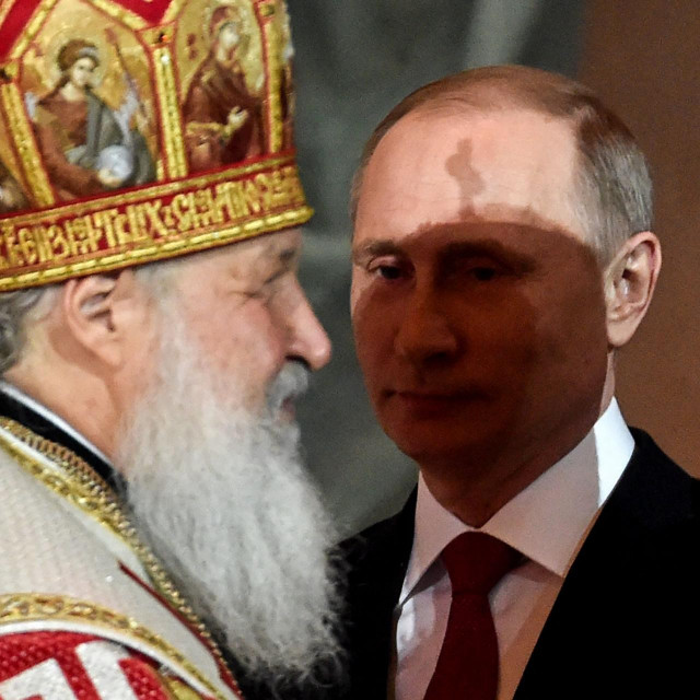 &lt;p&gt;Patrijarh Kiril i Vladimir Putin&lt;/p&gt;