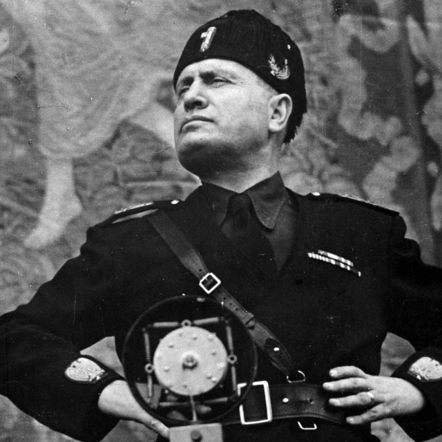 &lt;p&gt;Benito Mussolini&lt;/p&gt;