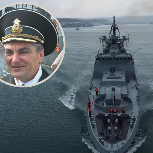 &lt;p&gt;Viceadmiral Viktor Sokolov (u krugu) i ruska crnomorska flota&lt;/p&gt;