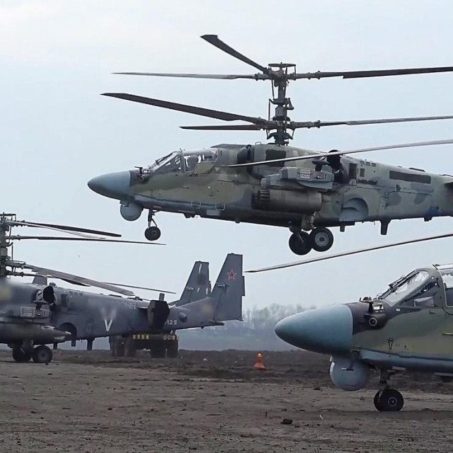 &lt;p&gt;Napadački helikoperi Ka-52 uništeni su u napadu na rusku bazu&lt;/p&gt;