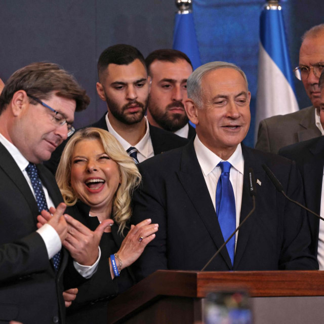 &lt;p&gt;Benjamin Netanyahu i njegova supruga Sara&lt;/p&gt;