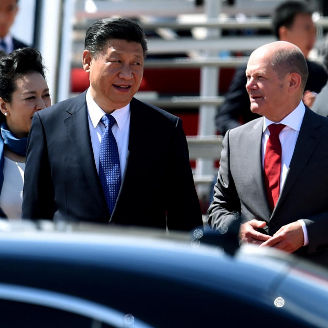Olaf Scholz i Xi Jinping, arhivska fotografija
