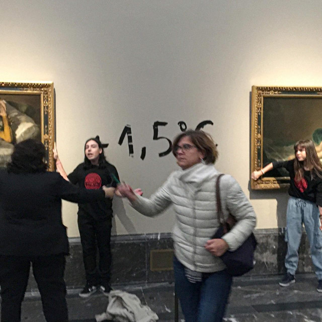 &lt;p&gt;Dvije aktivistkinje u muzeju Prado&lt;/p&gt;