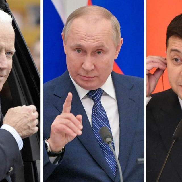 &lt;p&gt;S lijeva na desno: Joe Biden, Vladimir Putin i Volodimir Zelenski&lt;/p&gt;