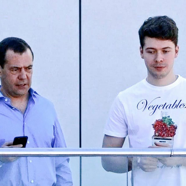 &lt;p&gt;​Ilya Medvedev, 27 i njegov otac Dmitrij&lt;/p&gt;