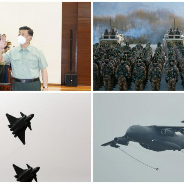 &lt;p&gt;Xi Jinping, kineska armija, avioni J-16 i YU-20&lt;/p&gt;