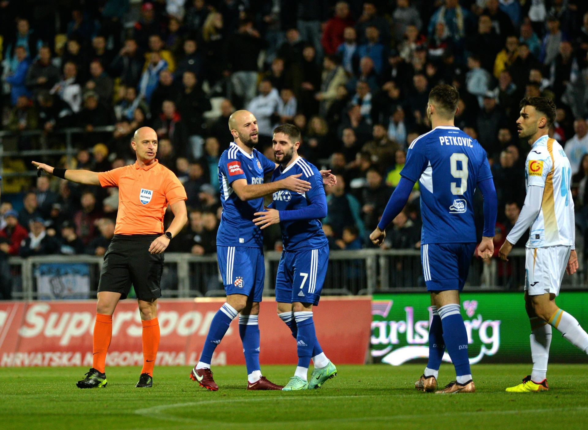 Rijeka - Dinamo 2:2 - u odličnom derbiju 15. kola HNL-a svakom timu pripao  po bod
