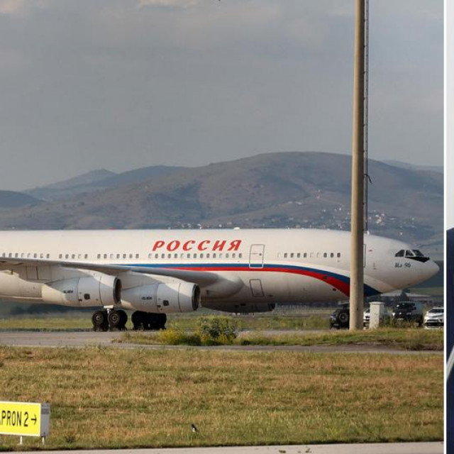 &lt;p&gt;Avion ruske vlade i Sergej Nariškin&lt;/p&gt;