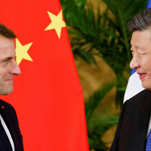 &lt;p&gt;Emmanuel Macron i Xi Jinping&lt;/p&gt;