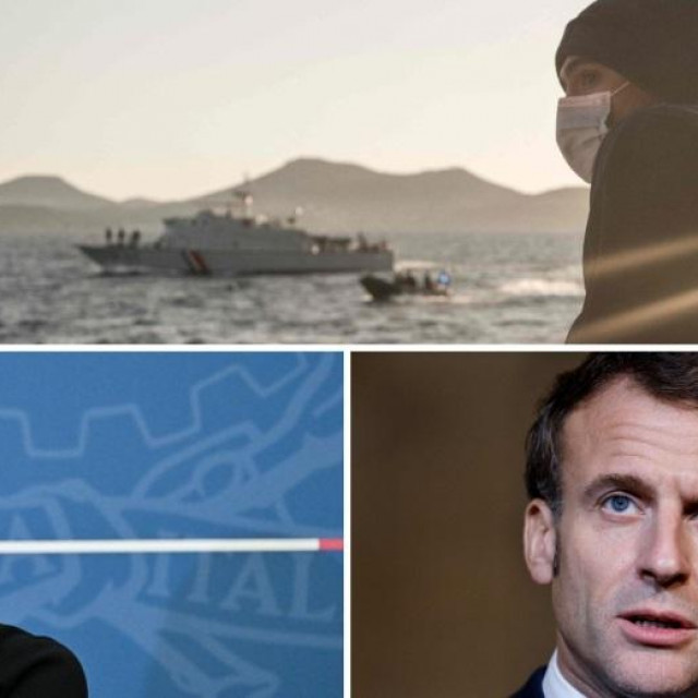 &lt;p&gt;Prizori s broda ”Ocean Viking”, Giorgija Meloni, Emmanuel Macron&lt;/p&gt;