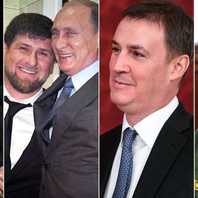 &lt;p&gt;Aleksandar Dugin, Ramzan Kadirov i Vladimir Putin, Dmitrij Patrušev, Mihail Mizincev&lt;/p&gt;