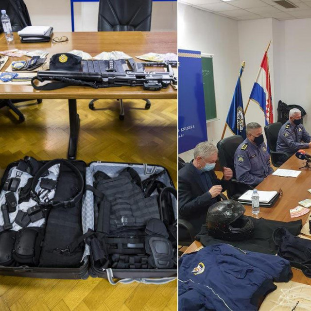 &lt;p&gt;Sve ovo policija je zaplijenila od Dražena Koštana, koji je pripremao terorističke napade protiv najviših državnih dužnosnika&lt;/p&gt;