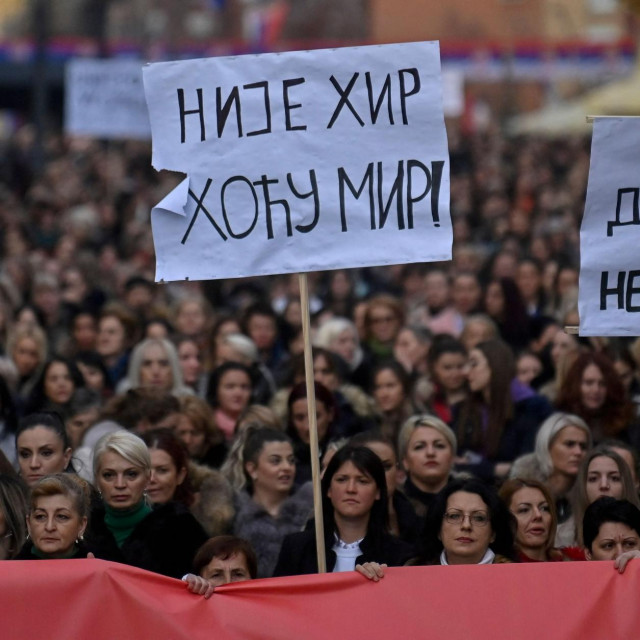 &lt;p&gt;Prosvjed kosovskih Srba u Mitrovici održao se u srijedu&lt;/p&gt;