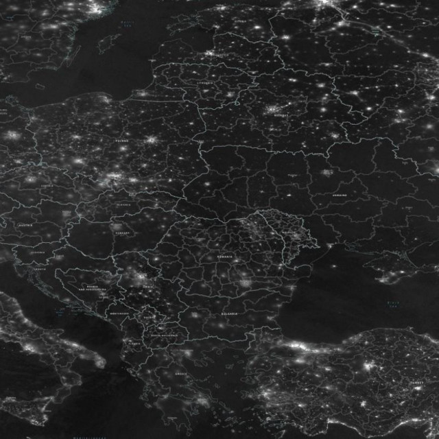 &lt;p&gt;NASA-ina fotografija koja prikazuje Ukrajinu u mraku&lt;/p&gt;