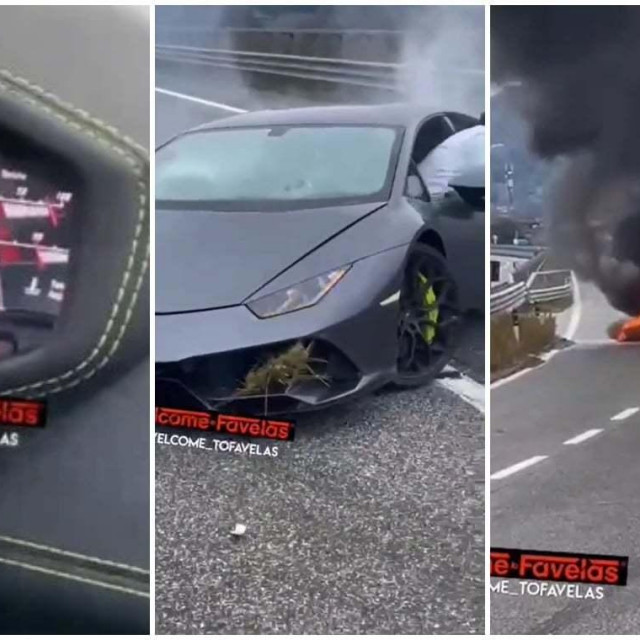 &lt;p&gt;Lamborghini u plamenu&lt;/p&gt;