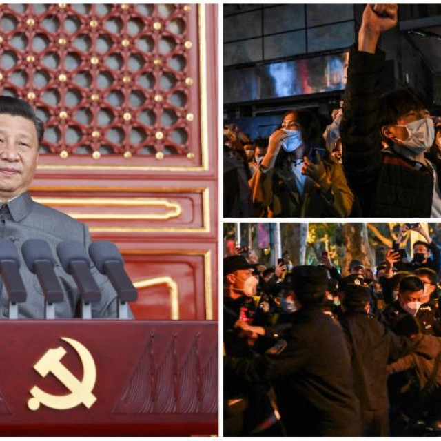 &lt;p&gt;Xi Jinping, prosvjedi u Šangaju&lt;/p&gt;