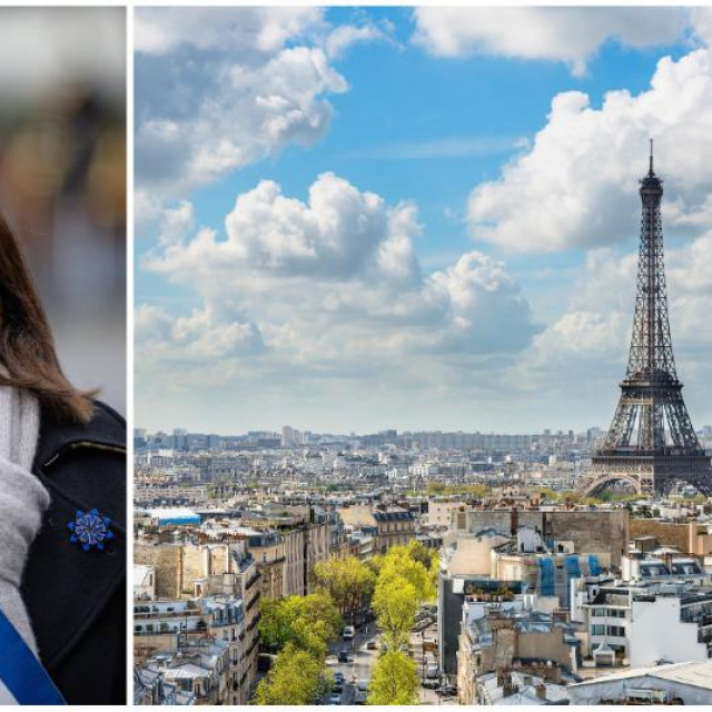 &lt;p&gt;Anne Hidalgo, gradonačelnica Pariza, pariška panorama&lt;/p&gt;