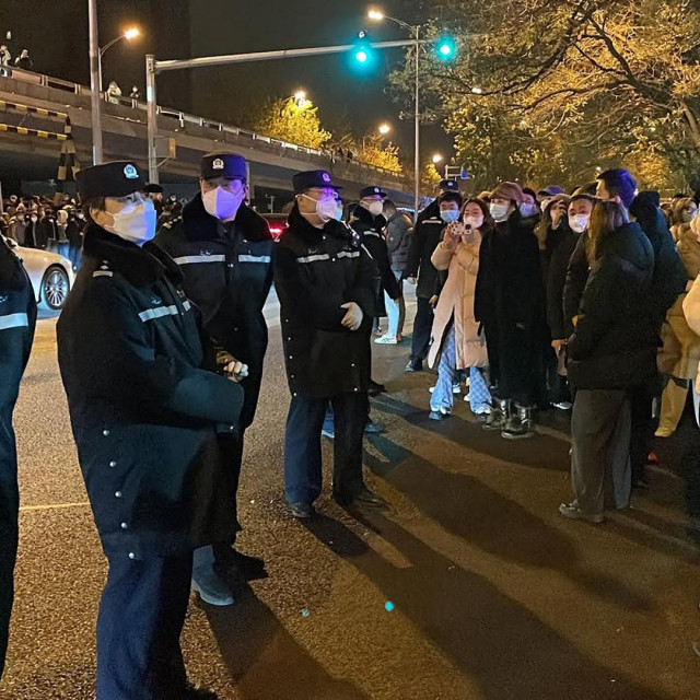 Policija u Pekingu