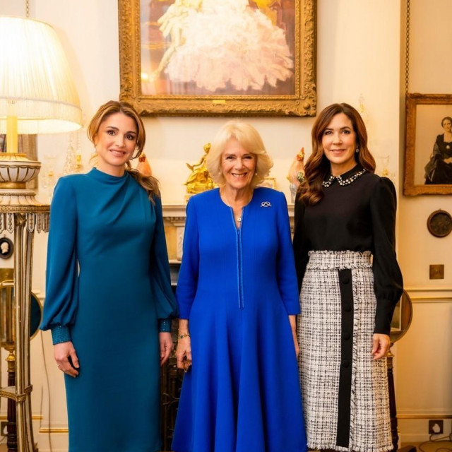 &lt;p&gt;Kraljica Camilla ugostila je kraljicu Rania i princezu Mariju&lt;/p&gt;