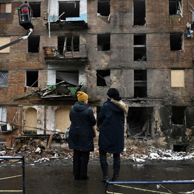 &lt;p&gt;Razrušena zgrada blizu Kijeva&lt;/p&gt;