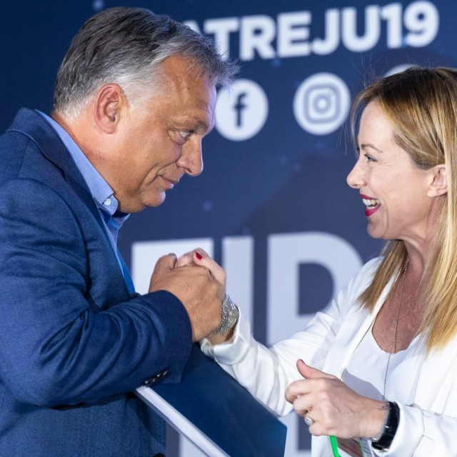 &lt;p&gt;Viktor Orbán i Giorgia Meloni&lt;/p&gt;